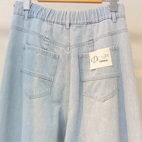 CYNICAL【シニカル】ワイドカーブデニムパンツ512-96004