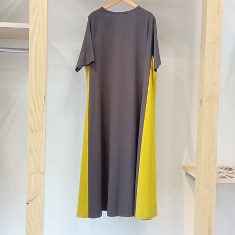 QTUME【クチューム】配色ワンピース610-21023