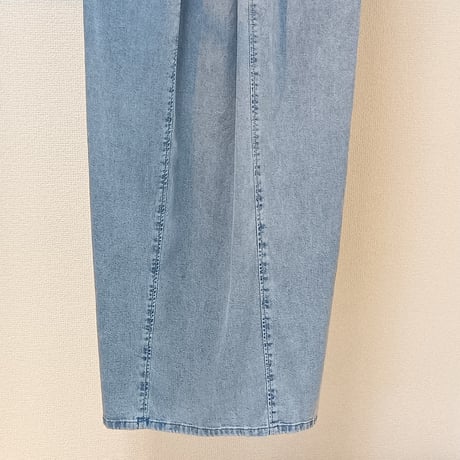 NUS【ヌース】テンセルデニムワイドパンツ652-36500