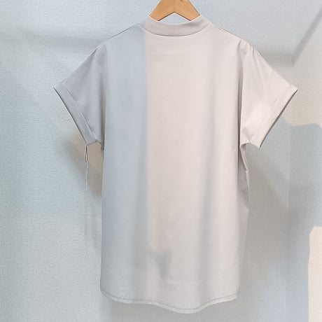 QTUME【クチューム】モックネックカットソー610-25175
