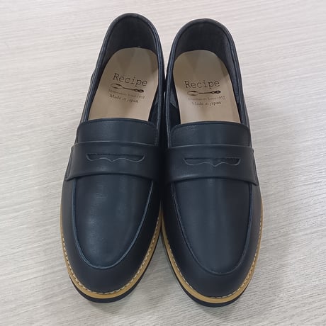 Recipe【レシピ】コインローファーRP-309K（BLK）
