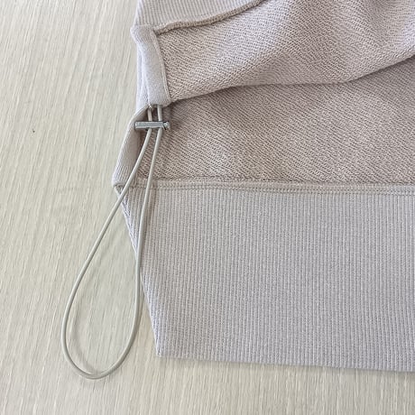 cafune【カフネ】スウェットドロストプルオーバー615938