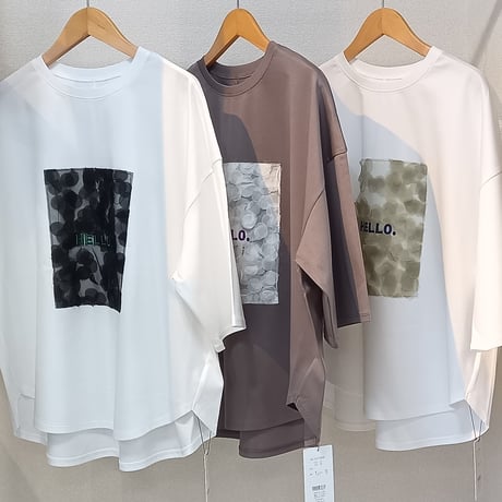 NUS【ヌース】チュールカットソープルオーバー610-35020