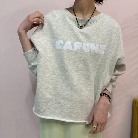 cafune【カフネ】スウェット2wayプルオーバー 615920