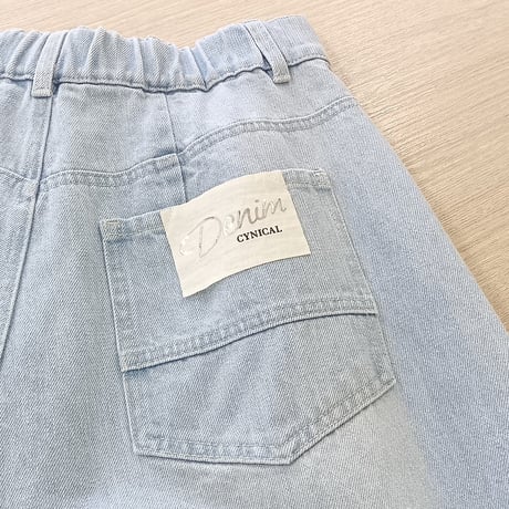 CYNICAL【シニカル】ワイドカーブデニムパンツ512-96004