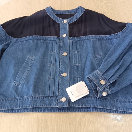 QTUME【クチューム】デニムジャケットブルゾン612-24024
