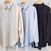 NUS【ヌース】シャツブラウス 610-35017