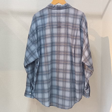 cafune【カフネ】シアーチェックシャツ625923