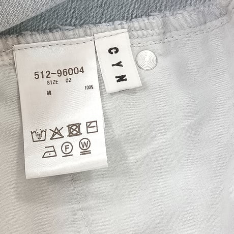 CYNICAL【シニカル】ワイドカーブデニムパンツ512-96004