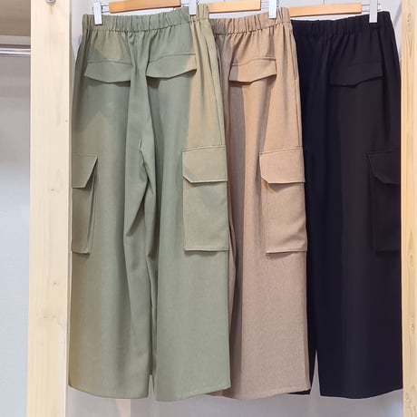 QTUME【クチューム】カーゴワイドパンツ652-26069