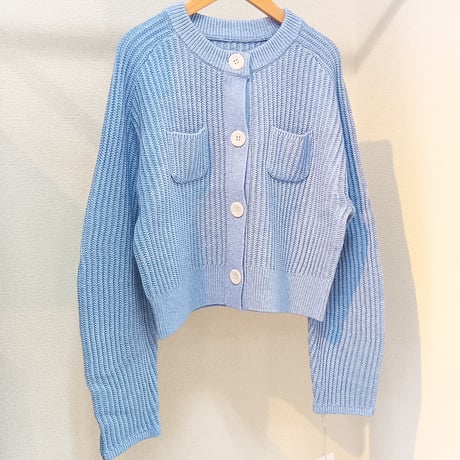 cafune【カフネ】ショート丈ニットカーディガン 615937