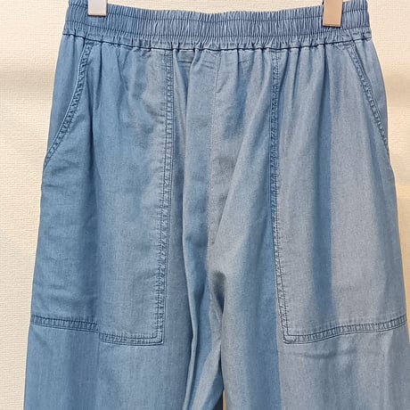 QTUME【クチューム】-3℃デニムバレルパンツ652-26503