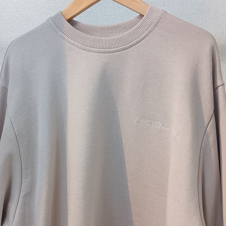 cafune【カフネ】スウェットドロストプルオーバー615938
