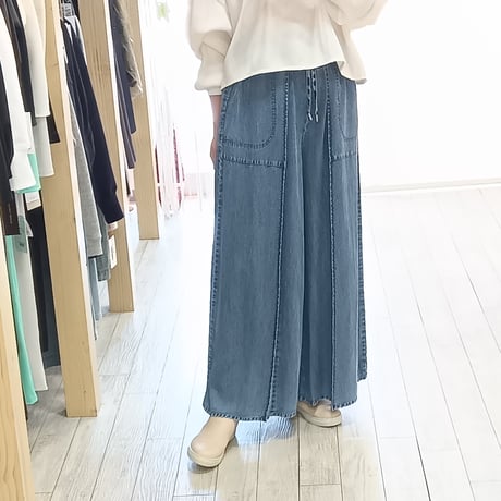 CYNICAL【シニカル】テンセルデニムワイドパンツ 612-96023