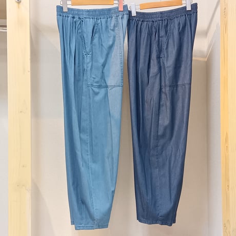 QTUME【クチューム】-3℃デニムバレルパンツ652-26503