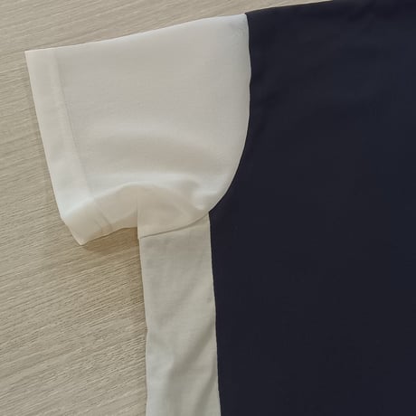 QTUME【クチューム】お袖シフォン配色プルオーバー610-25154