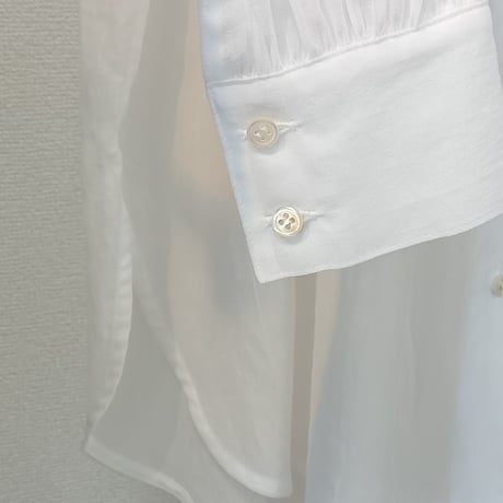 cafune【カフネ】シアーコットンシャツ525944
