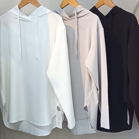 NUS ヌース　バックロゴプルオーバー　アイボリー nus | STORES