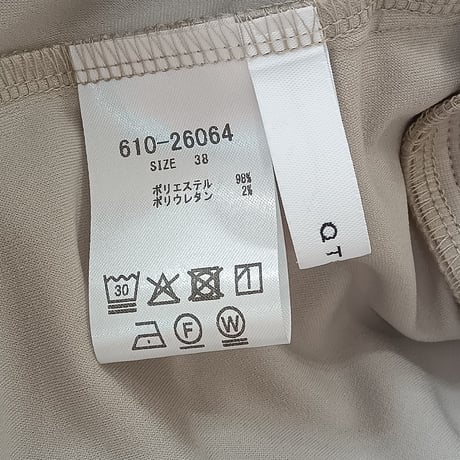 QTUME【クチューム】ワイドパンツ 610-26064