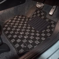【受注生産】 ジムニー JB64W / フロアマット 1台分セット / 年式 平成30年(2018年)7月～ / AT・MT対応 / チェック / 選べる6色 FREAKS