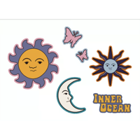 Sun/Moon Stickers