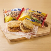 「松屋」ライスバーガーセット【牛めし130g×5パック・牛カルビ120g×5パック】