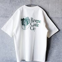 "Sober mind, blurry lines" RCC Logo T-shirt / Ivory