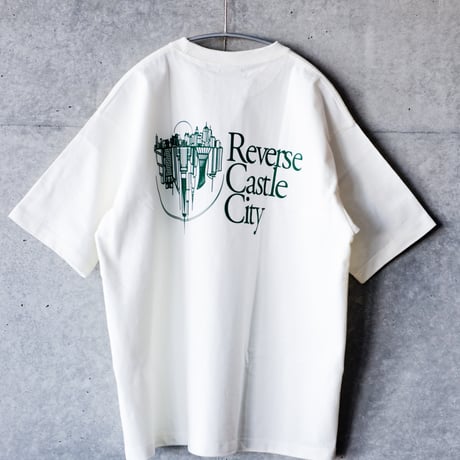 "Sober mind, blurry lines" RCC Logo T-shirt / Ivory