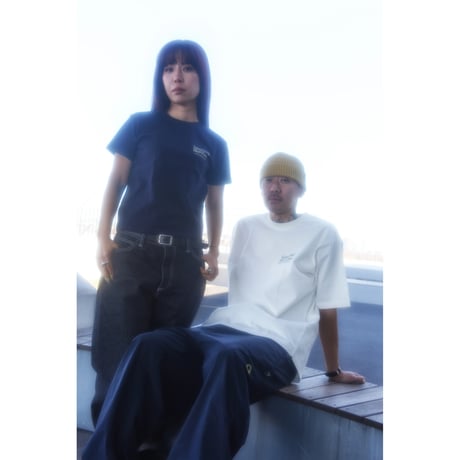 XS "Sober mind, blurry lines" RCC T-shirt  /  Navy