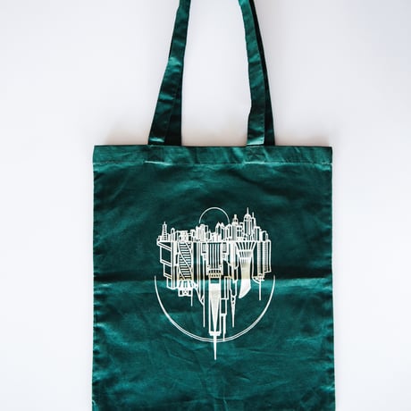 "Sober mind, blurry lines" RCC Tote bag / Green