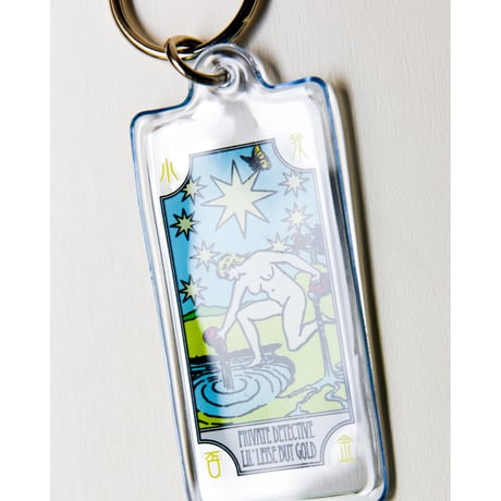 Lil' Leise But Gold Key Ring