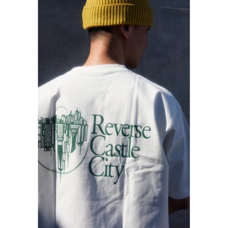 "Sober mind, blurry lines" RCC Logo T-shirt / Ivory