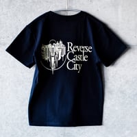 XS "Sober mind, blurry lines" RCC T-shirt  /  Navy