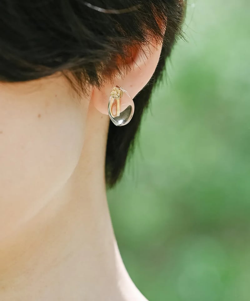 【ほぅ】＊SALE＊彫刻ドロップシェル大粒イヤリング ほぅ】＊SALE＊彫刻ドロップシェル大粒イヤリング ほぅ】＊SALE＊彫刻