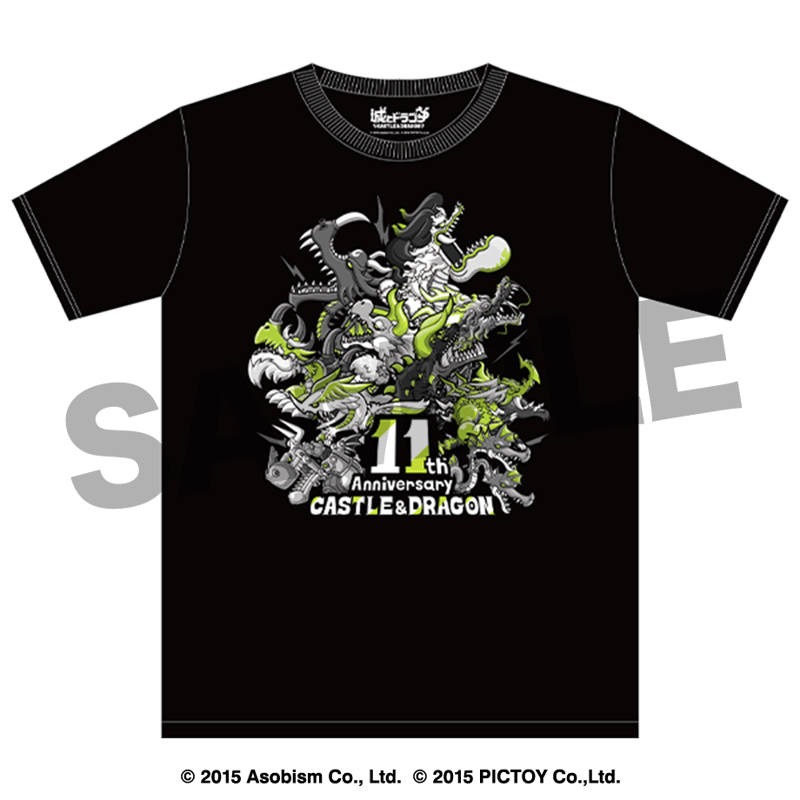 城ドラ　11周年　Tシャツ 11周年記念Tシャツ (S) | 城ドラ公式グッズストア