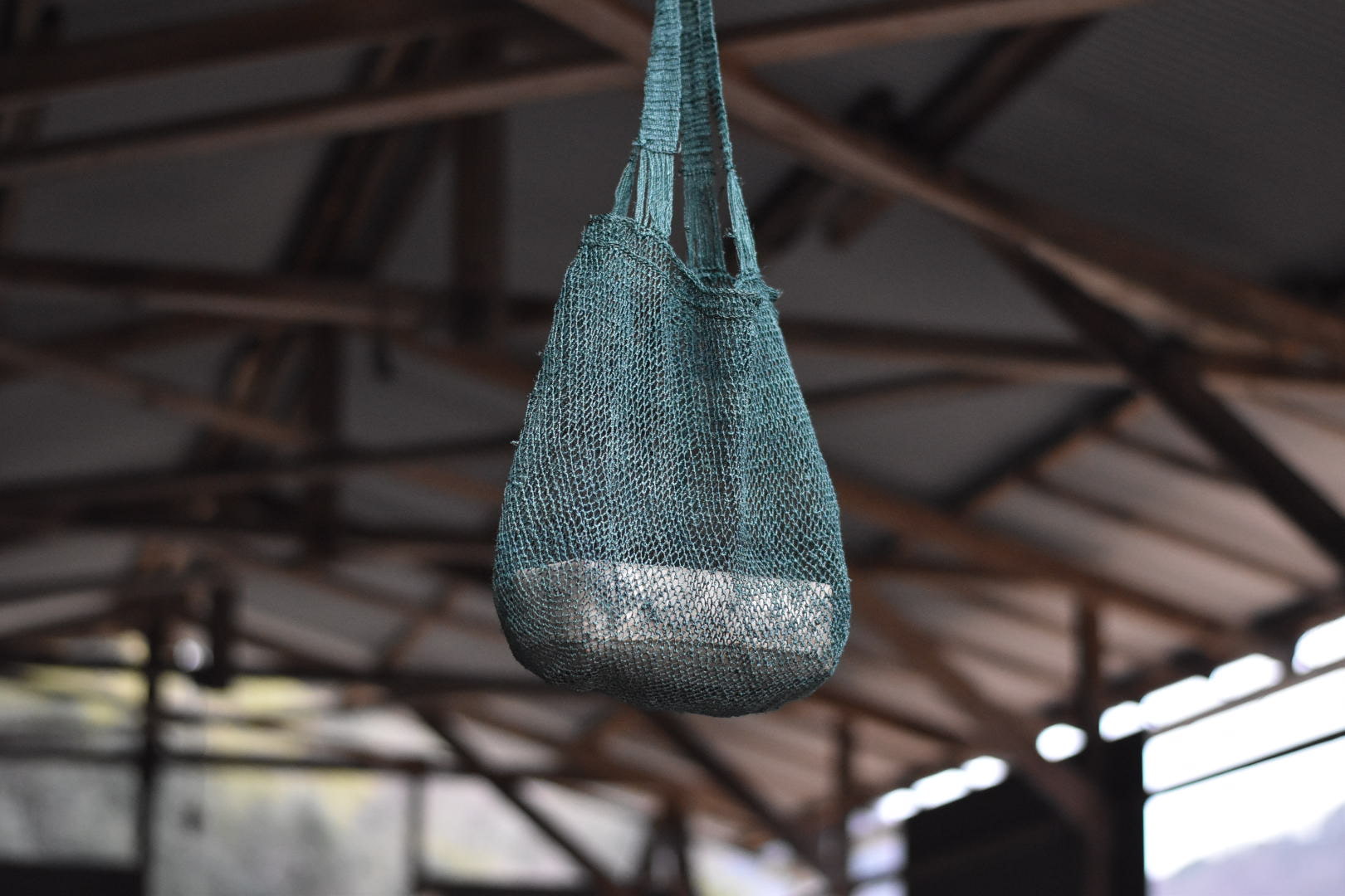 葛 トートバッグ〰 緑 ラオス/カム族 | Orike