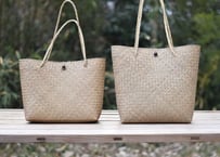 ➰水草 トートバックS.M➰　　　　　ナチュラル　　　南タイ