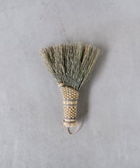 ななめ小箒 18cm 煤(墨)