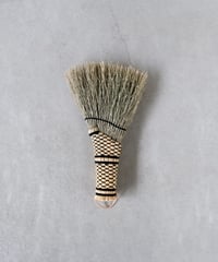 ななめ小箒 20cm 黒