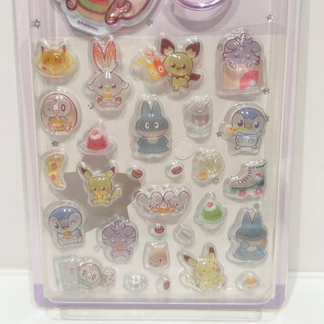ポケピースCANDY BONBON キーホルダー付ステッカー