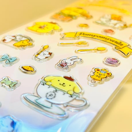 ポムポムプリン　キャンディシール　2柄セット