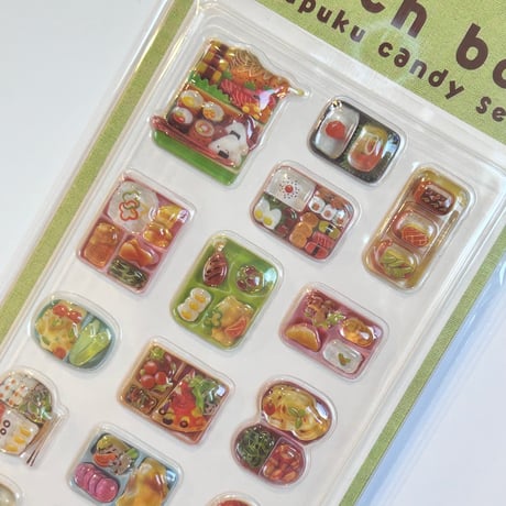 Lunch Box シール　全6種セット