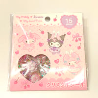 マイメロディ•クロミ•マイスウィートピアノ　クリスタルシール