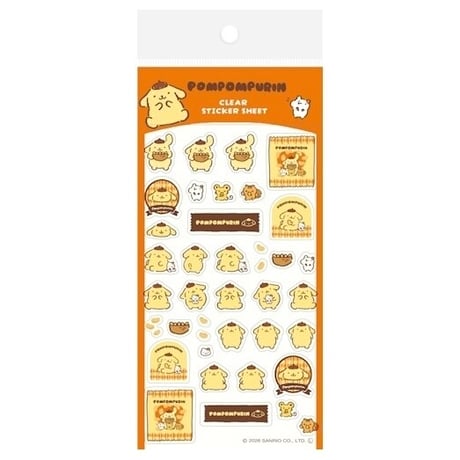 サンリオおやつパーティーシールシート　全8種セット