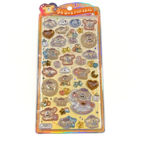 うるちゅるポップシール　ポムポムプリン