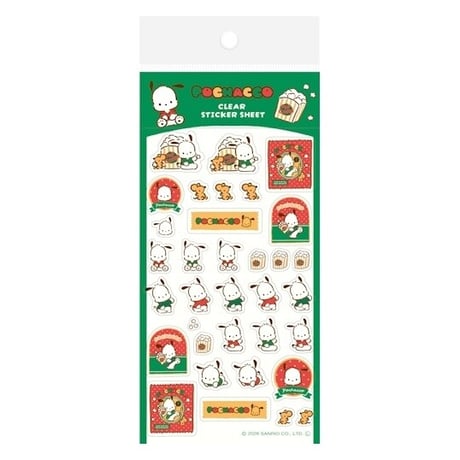 サンリオおやつパーティーシールシート　ポチャッコ