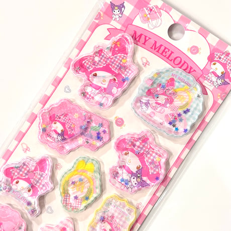 マイメロディ　ウォーターシール　4柄セット