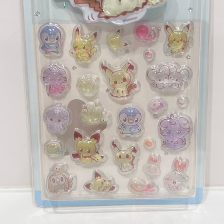 ポケピースCANDY BONBON キーホルダー付ステッカー