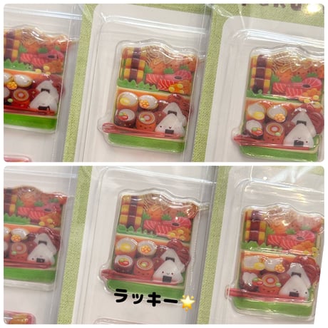 Lunch Box シール　全6種セット
