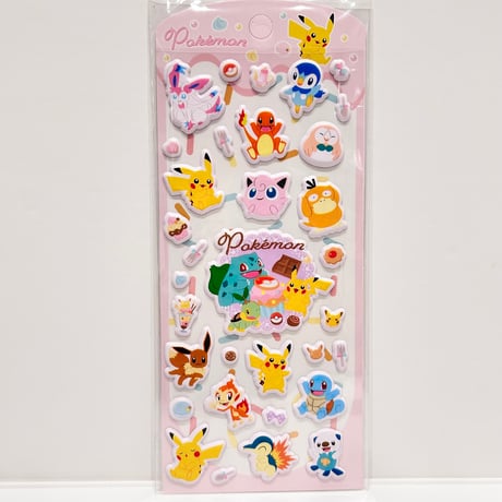 ポケモンマシュマロシール　10種セット